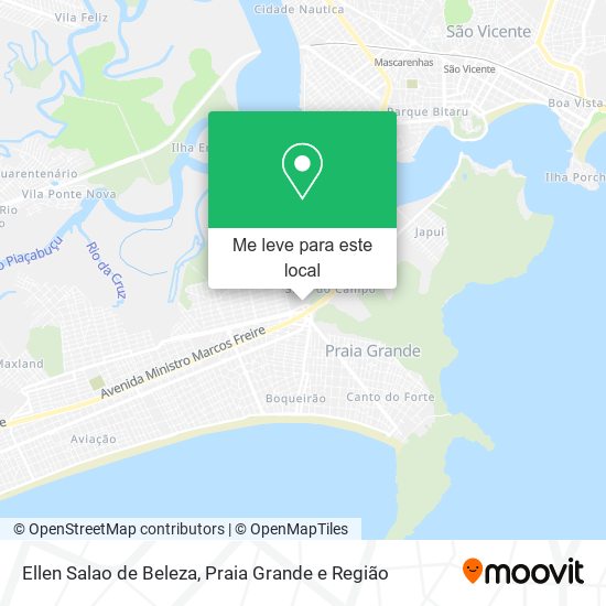 Ellen Salao de Beleza mapa