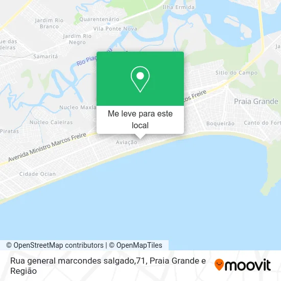 Rua general marcondes salgado,71 mapa