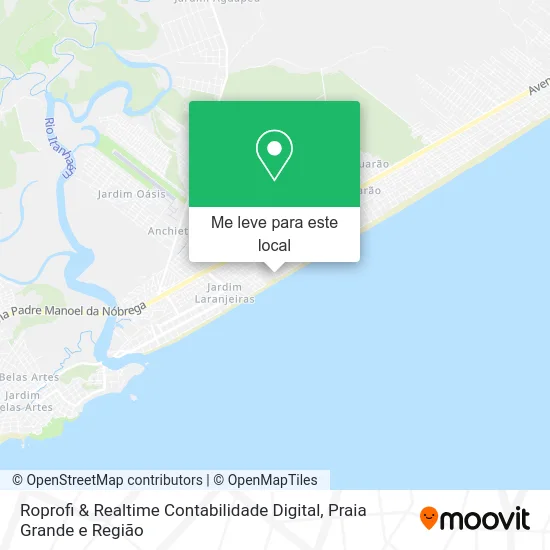Roprofi & Realtime Contabilidade Digital mapa