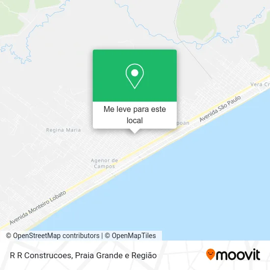 R R Construcoes mapa