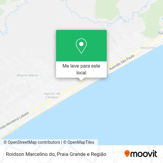 Roidson Marcelino do mapa