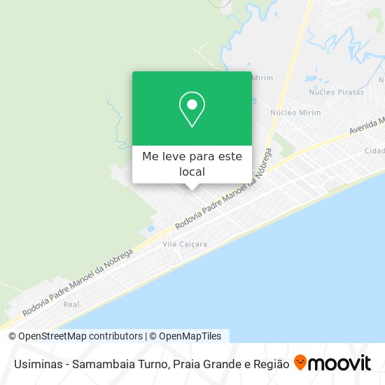 Usiminas - Samambaia Turno mapa