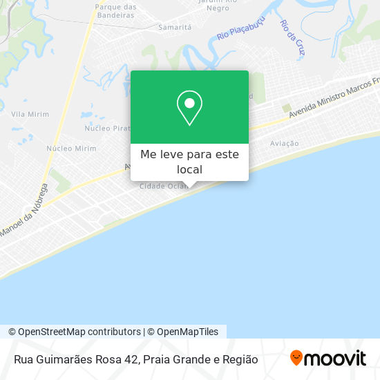 Rua Guimarães Rosa 42 mapa