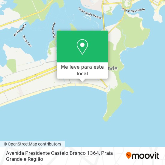 Avenida Presidente Castelo Branco 1364 mapa