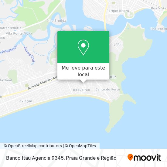 Banco Itau Agencia 9345 mapa