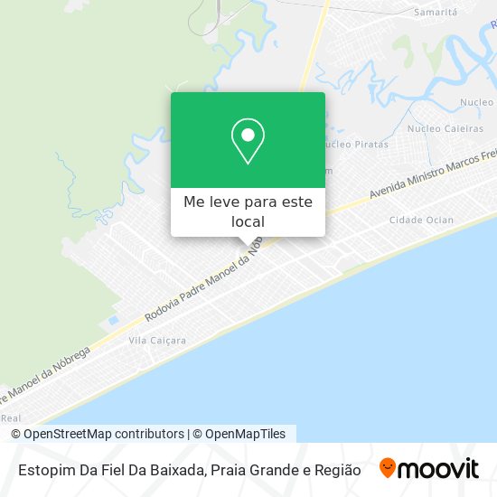 Estopim Da Fiel Da Baixada mapa