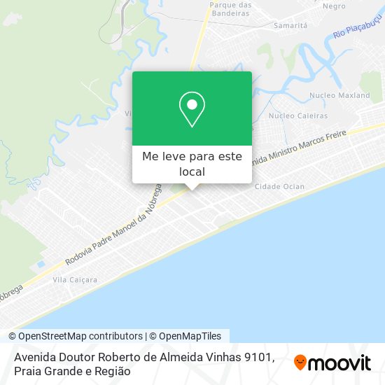 Avenida Doutor Roberto de Almeida Vinhas 9101 mapa