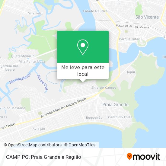 CAMP PG mapa