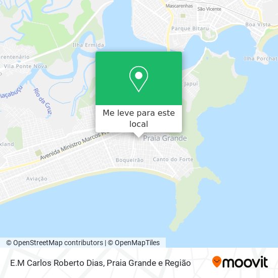 E.M Carlos Roberto Dias mapa