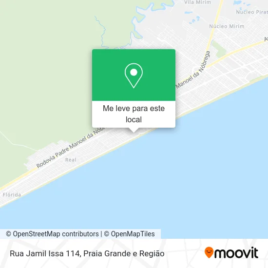Rua Jamil Issa 114 mapa