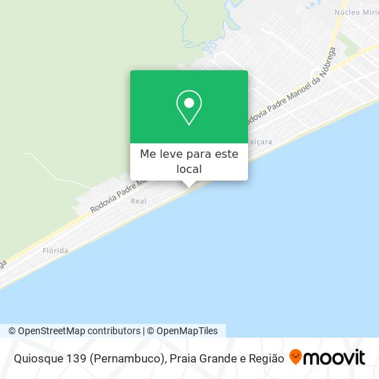 Quiosque 139 (Pernambuco) mapa