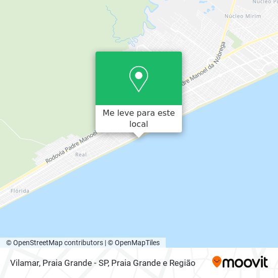 Vilamar, Praia Grande - SP mapa
