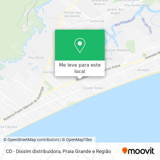 CD - Dissim distribuidora mapa