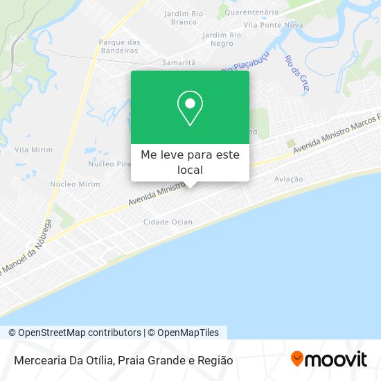 Mercearia Da Otília mapa