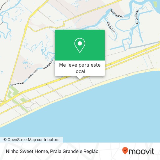 Ninho Sweet Home mapa