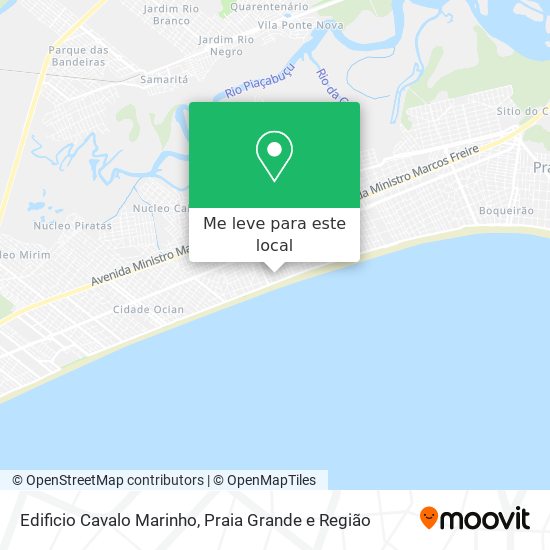 Edificio Cavalo Marinho mapa