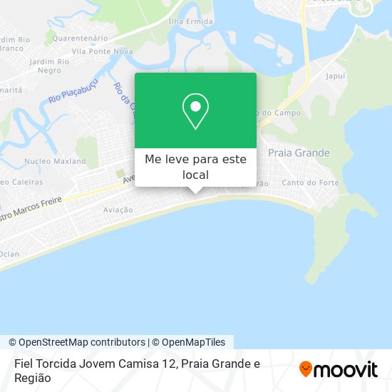 Fiel Torcida Jovem Camisa 12 mapa