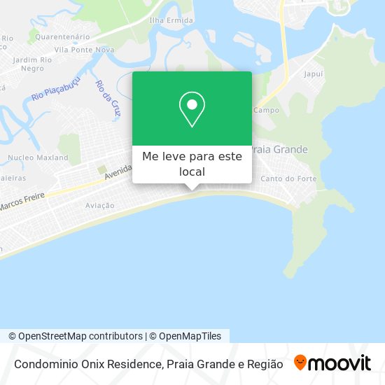 Condominio Onix Residence mapa