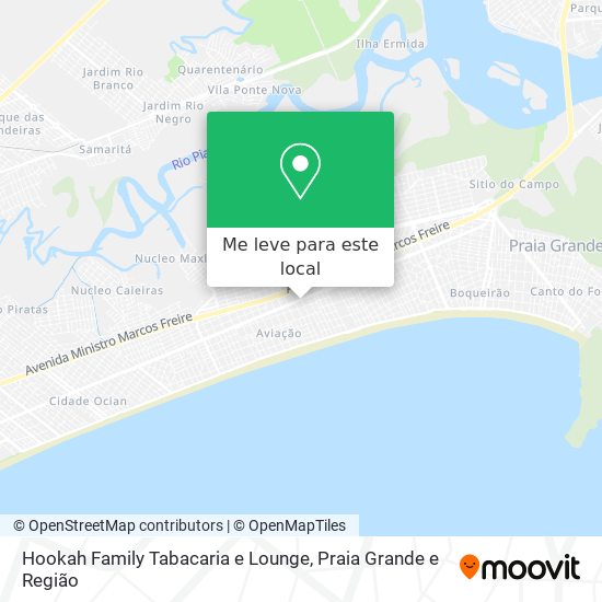Hookah Family Tabacaria e Lounge mapa