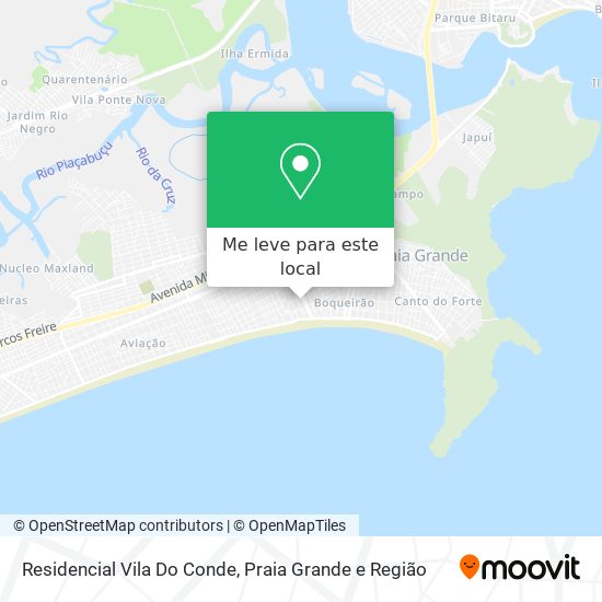 Residencial Vila Do Conde mapa