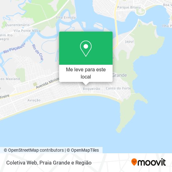 Coletiva Web mapa