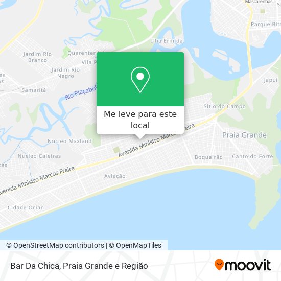 Bar Da Chica mapa