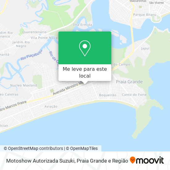 Motoshow Autorizada Suzuki mapa