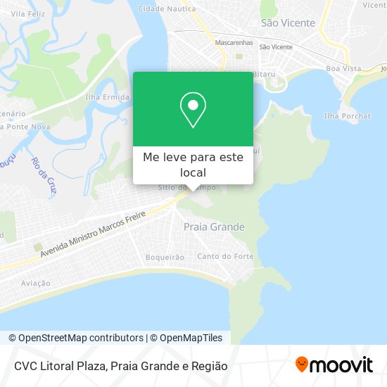 CVC Litoral Plaza mapa