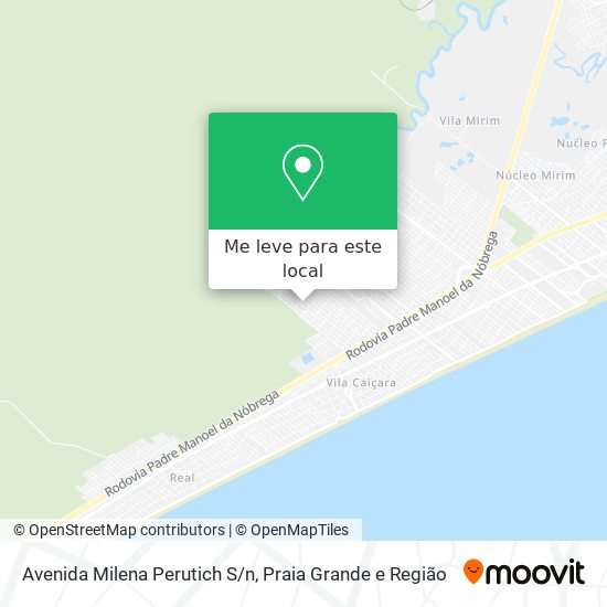 Avenida Milena Perutich S/n mapa