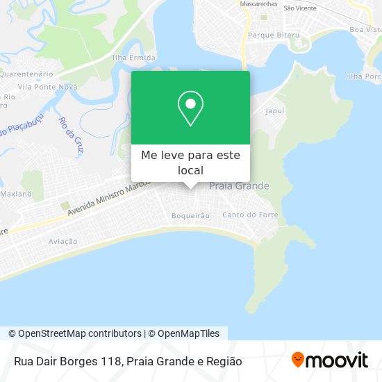 Rua Dair Borges 118 mapa
