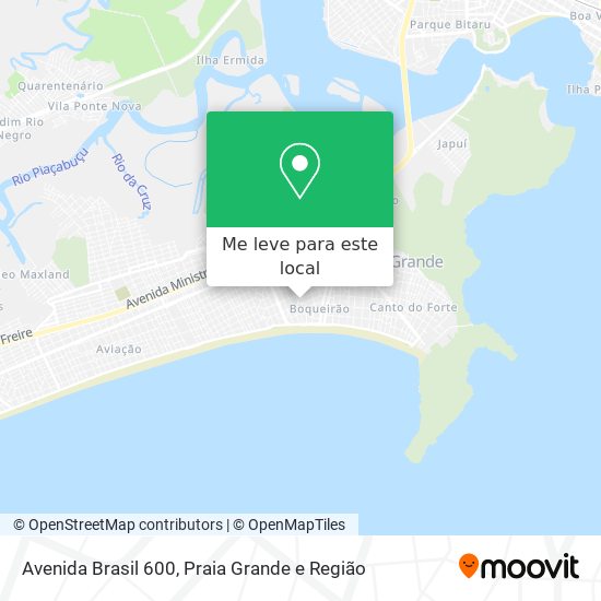 Avenida Brasil 600 mapa