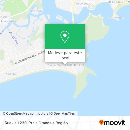 Rua Jaú 230 mapa