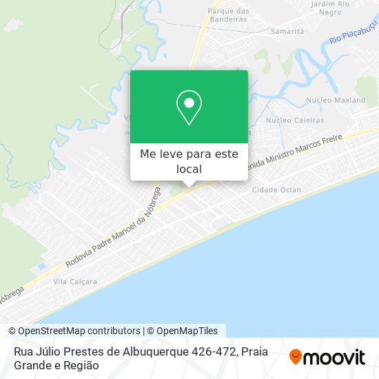 Rua Júlio Prestes de Albuquerque 426-472 mapa