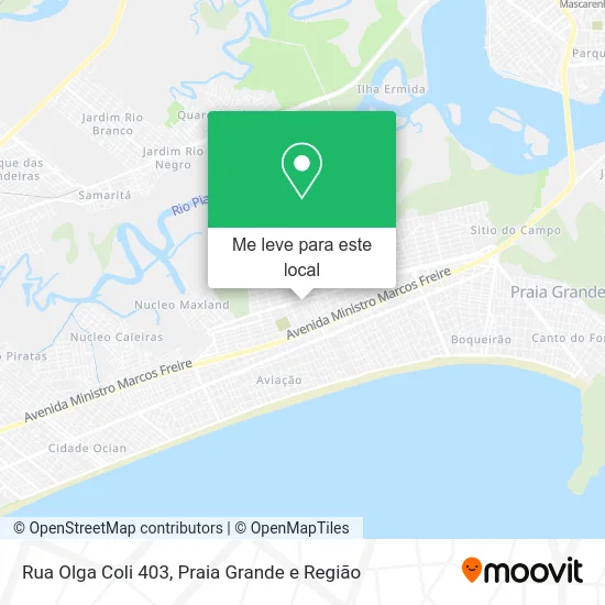 Rua Olga Coli 403 mapa