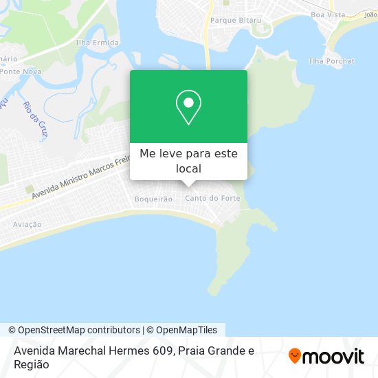 Avenida Marechal Hermes 609 mapa