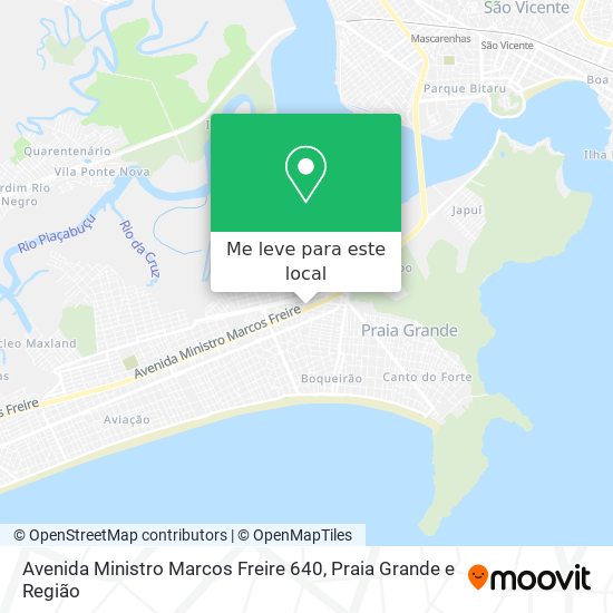 Avenida Ministro Marcos Freire 640 mapa