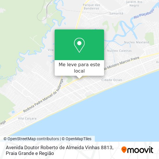 Avenida Doutor Roberto de Almeida Vinhas 8813 mapa