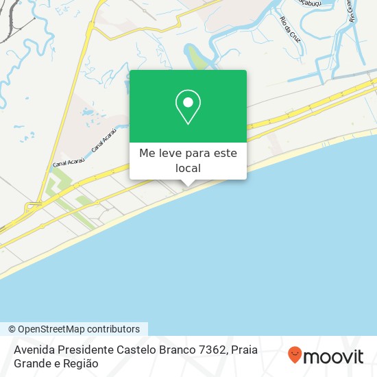 Avenida Presidente Castelo Branco 7362 mapa