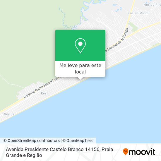 Avenida Presidente Castelo Branco 14156 mapa