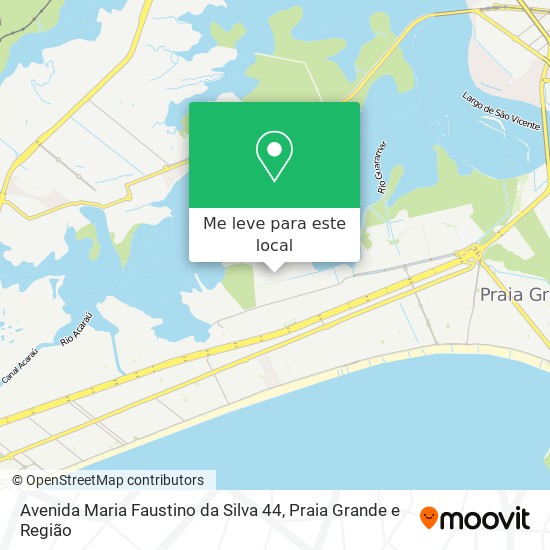Avenida Maria Faustino da Silva 44 mapa