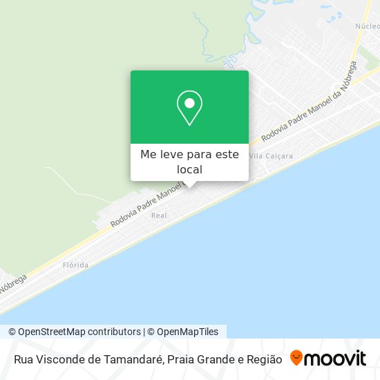 Rua Visconde de Tamandaré mapa
