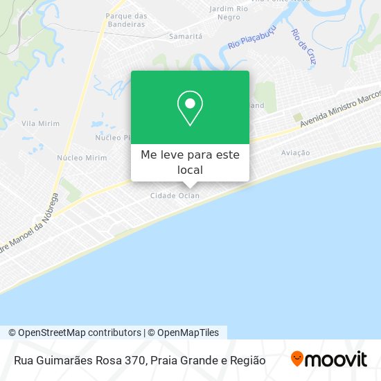 Rua Guimarães Rosa 370 mapa