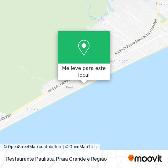 Restaurante Paulista mapa