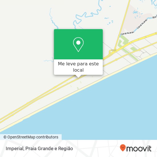 Imperial, Avenida Presidente Kennedy Caiçara Praia Grande-SP 11706-000 mapa