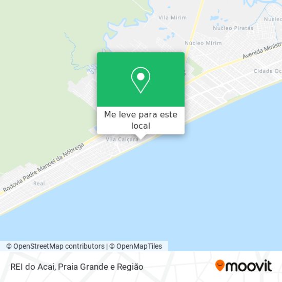 REI do Acai mapa