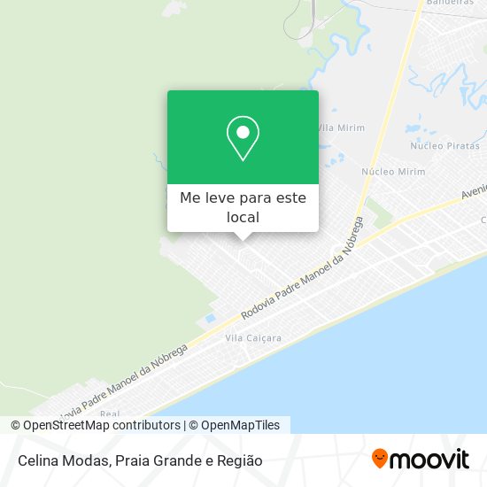Celina Modas mapa