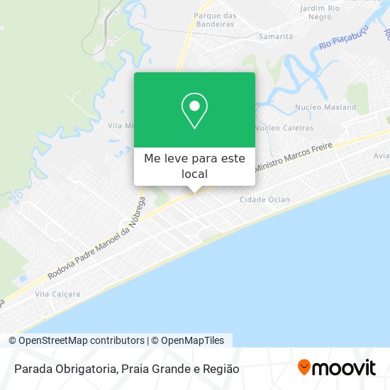 Parada Obrigatoria mapa
