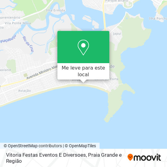 Vitoria Festas Eventos E Diversoes mapa