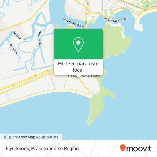 Elyn Shoes, Avenida Marechal Mallet Boqueirão Praia Grande-SP 11701-340 mapa