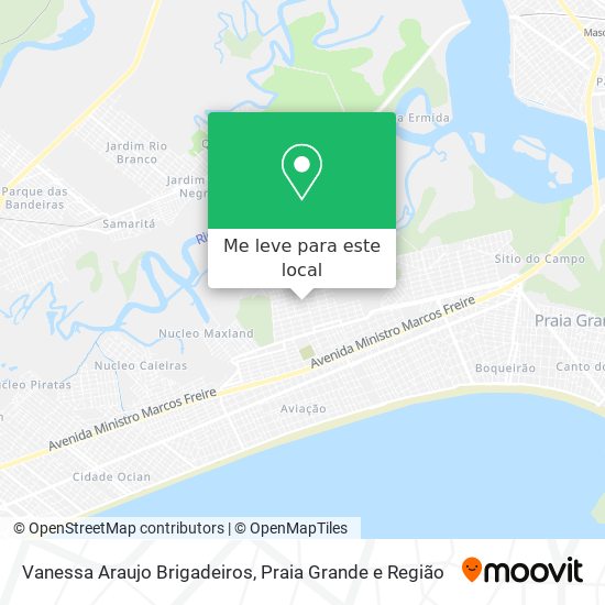 Vanessa Araujo Brigadeiros mapa